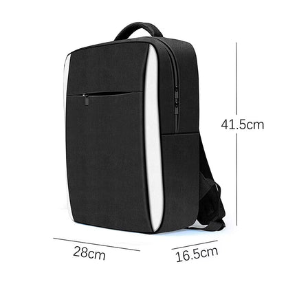 Console Backpack for Ps5,Large Capacity Travel Carrying Case ,PSS SLIM Torage Bag Controllers, Headset,Game Discs Accessoriess